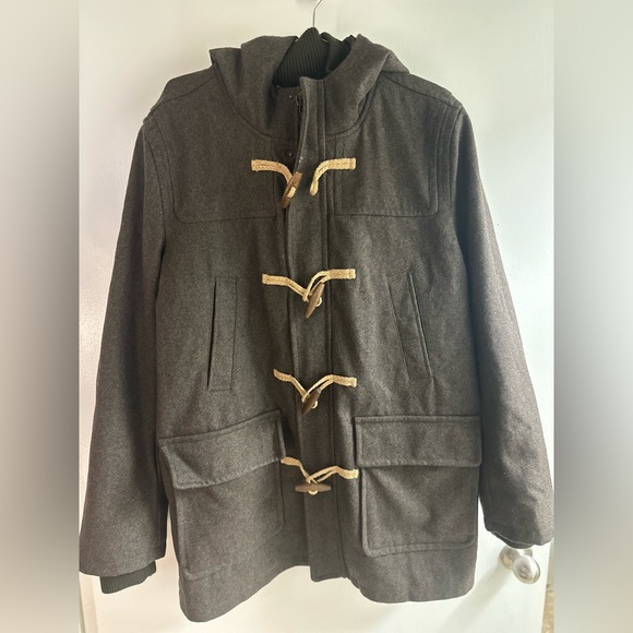 Tommy Hilfiger Overcoat - Brown, Large - Picture 1 of 4